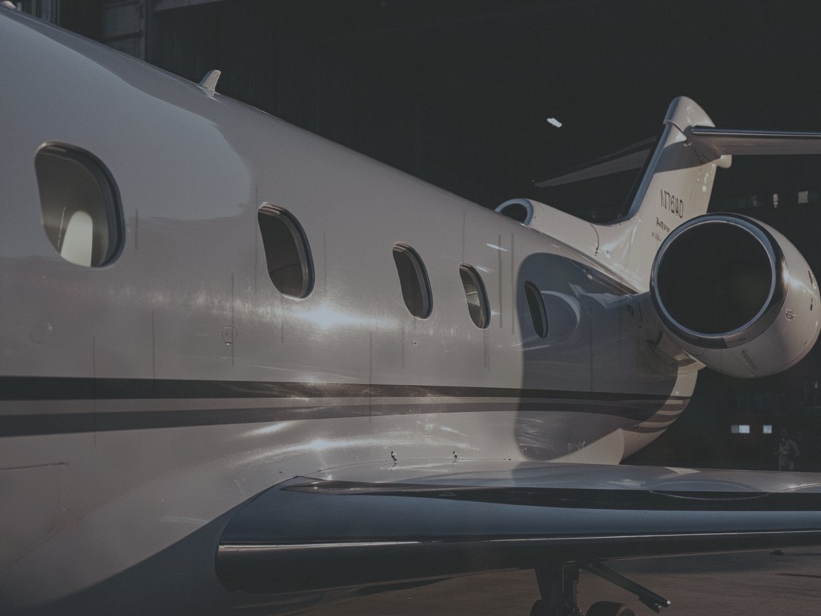 Heavy jet before detail